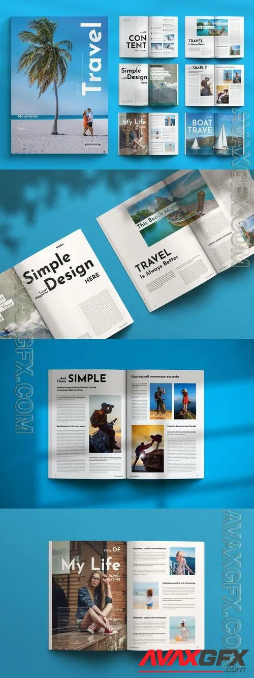 Travel Magazine Template