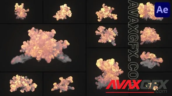 VFX Fire Elements for After Effects 50717419 Videohive