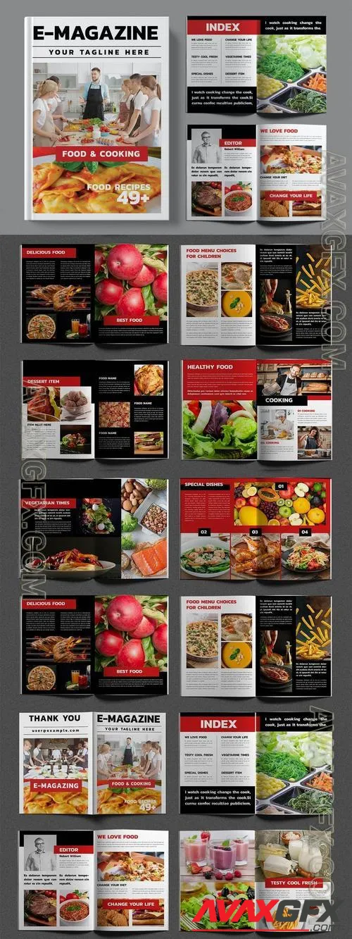 Cook Book Magazine Design