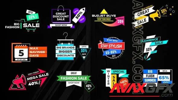 Discounts Badges 50890432 Videohive