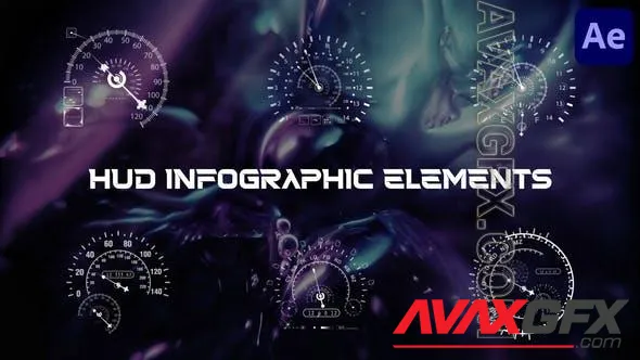 HUD Infographic Elements for After Effects 50786428 Videohive