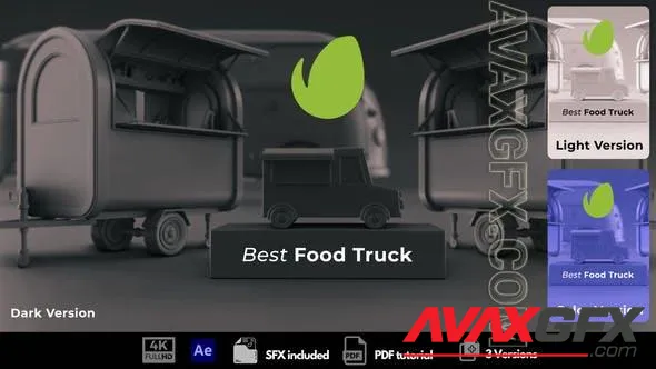 Food Truck Logo 50821983 Videohive