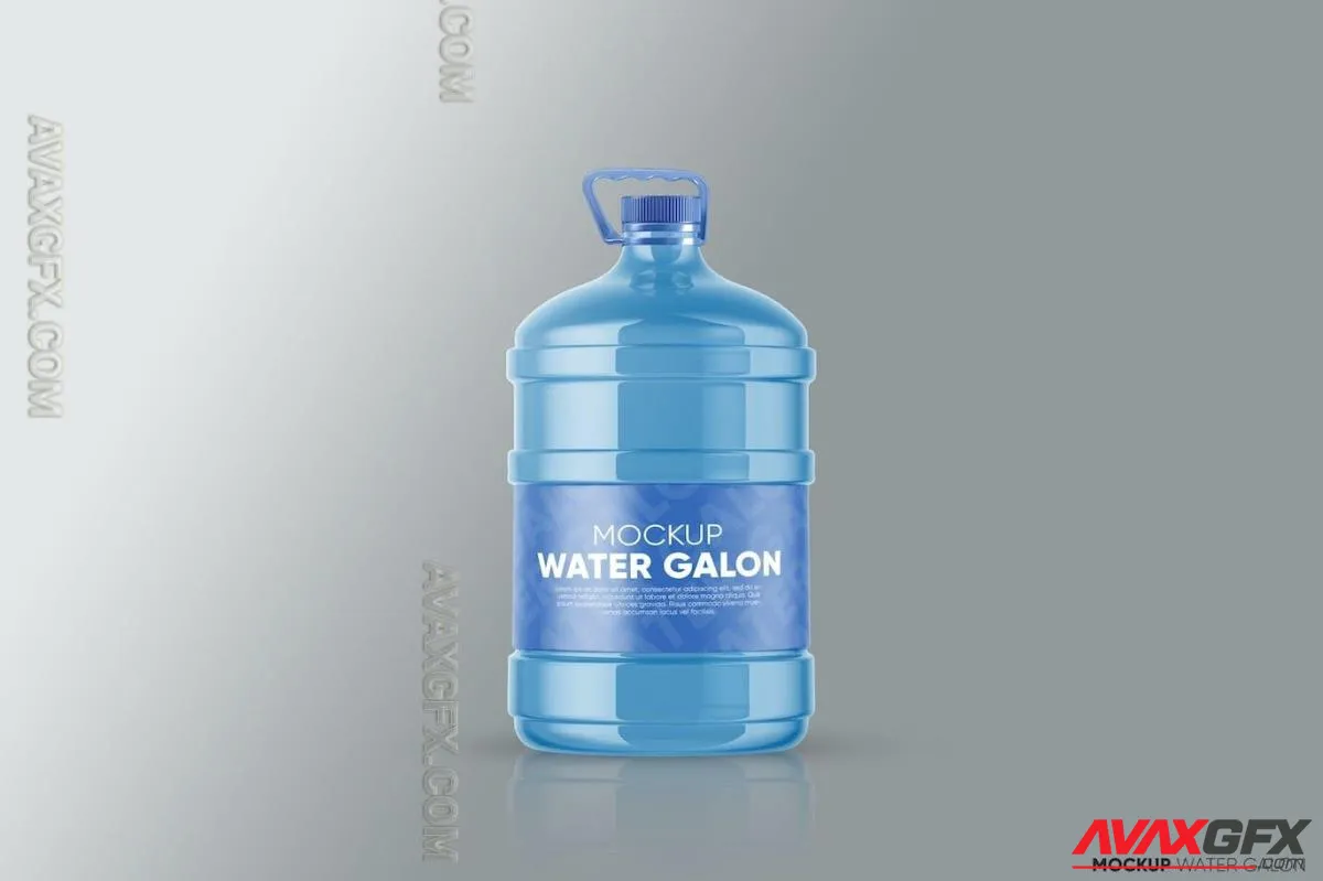 Gallon Water Bottle Mockups