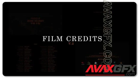 Film Credits V2 50759050 Videohive