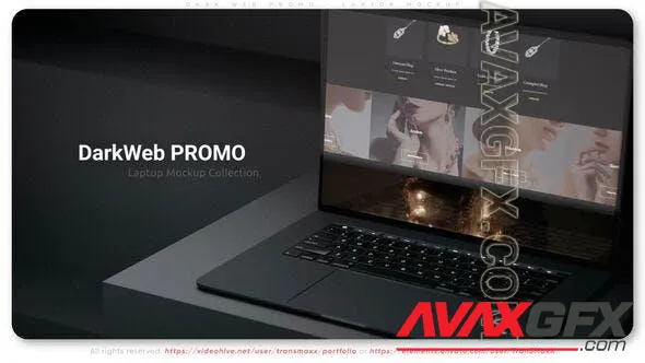 Dark Web Promo - Laptop Mockup 50778523 Videohive