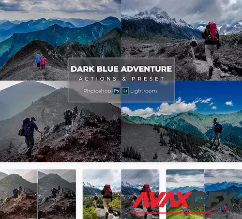 Preset & Action Blue Dark Adventure - G3FXC7A