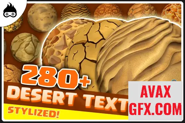 Unity Asset - 280+ Stylized Desert & Beach Textures - Sand, Cracked Sand, Water & More v1.1.0