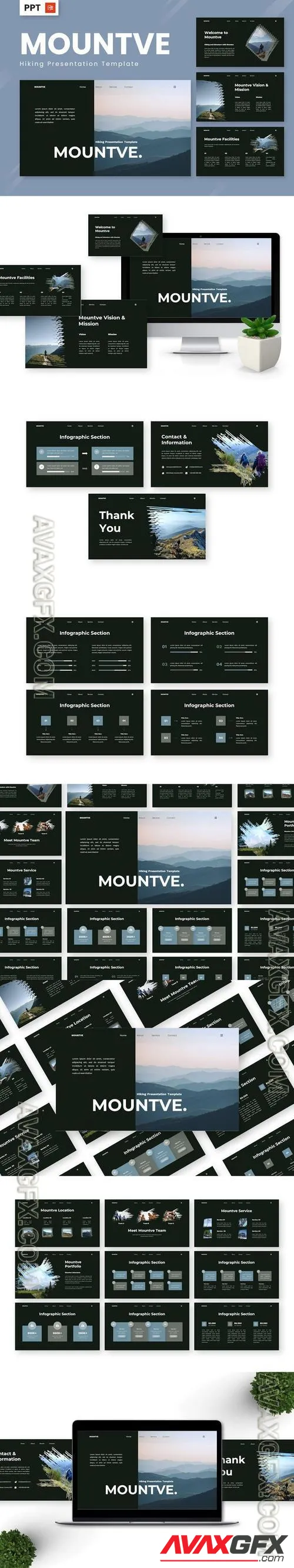 Mountve - Hiking Powerpoint Templates