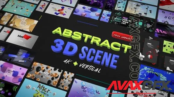 Abstract 3D Scene 50689439 Videohive