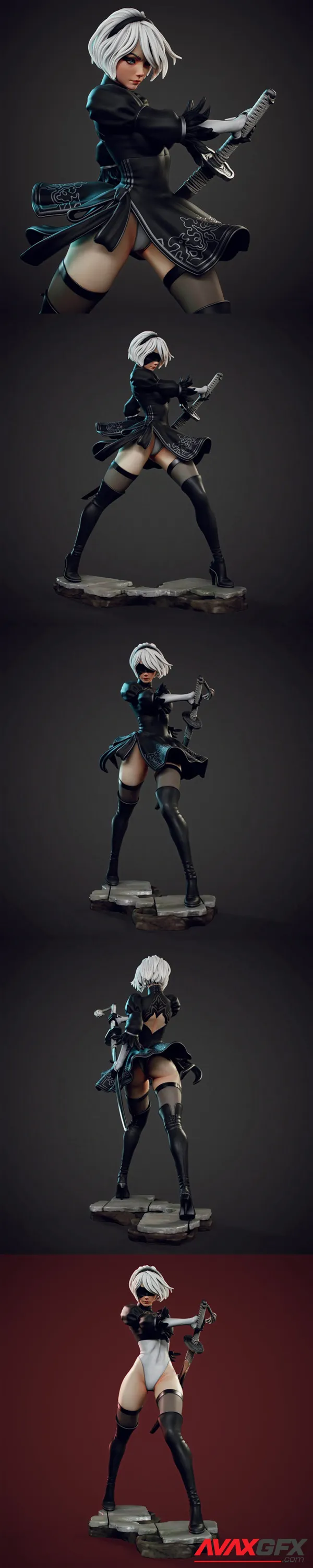 2B Nier Automata – 3D Print