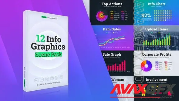 Wave Infographic Pack 50960337 Videohive