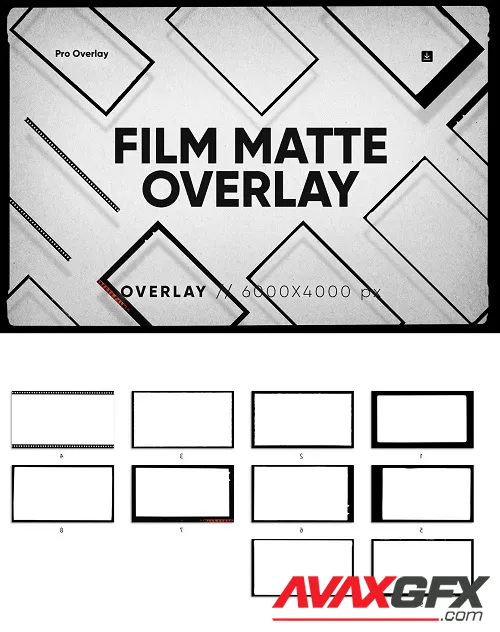 10 Film Matte Overlay - 91611556