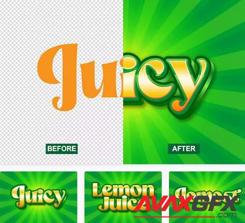 Juicy Text Effect - TMJDEKT