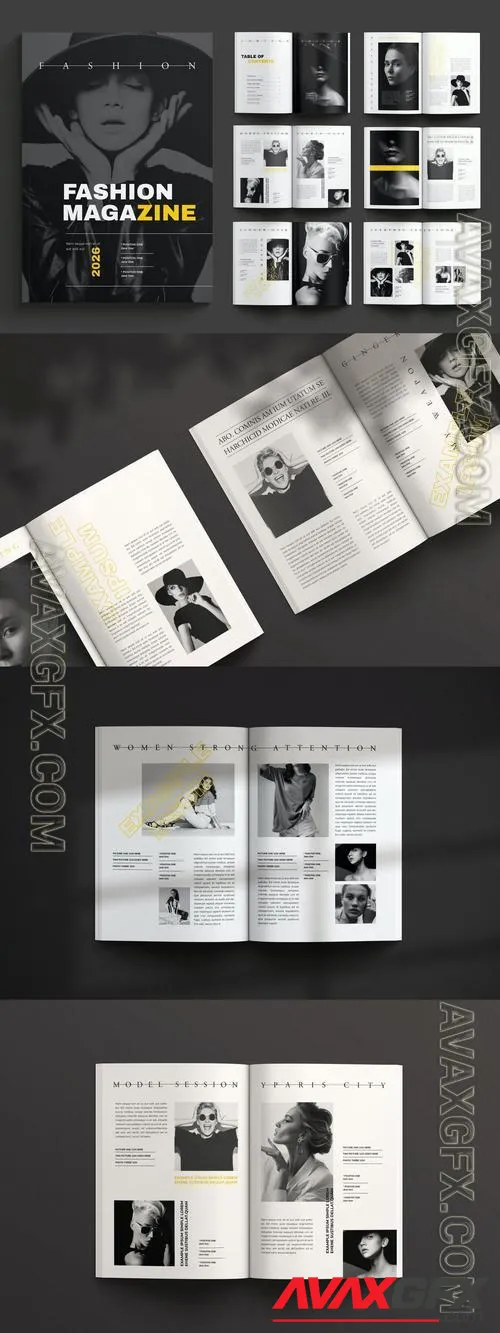 Fashion Magazine Template