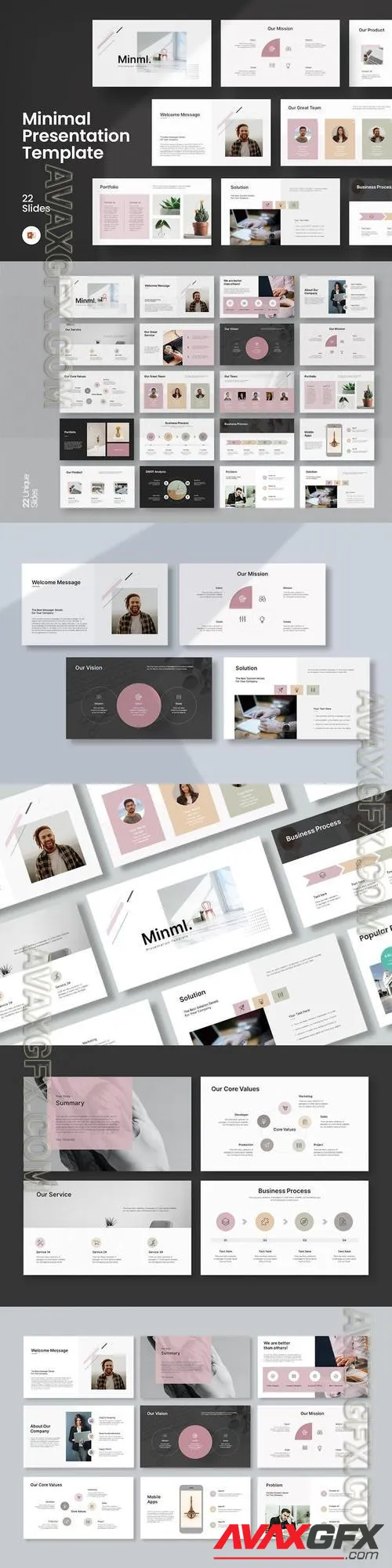 Minimalist PowerPoint Presentation Template