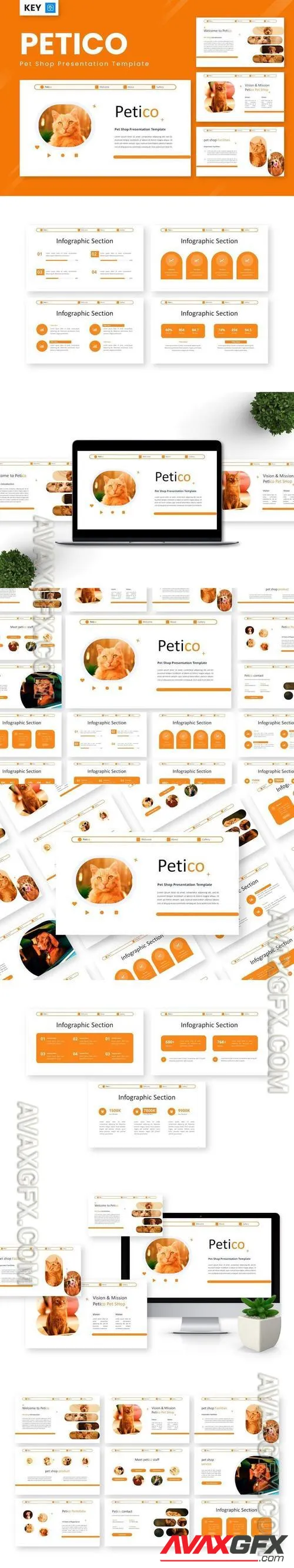 Petico - Pet Shop Keynote Templates