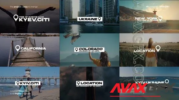 Location Titles | After Effects 50811696 Videohive