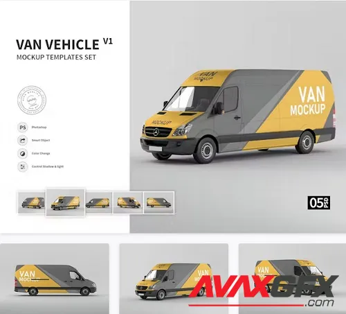 Van Vehicle vol.01 - Mockup - 91953493