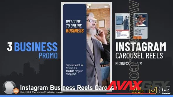 Instagram Business Reels Carousel 50440101 Videohive