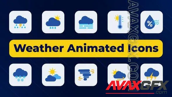 Weather Animated Icons 50794776 Videohive