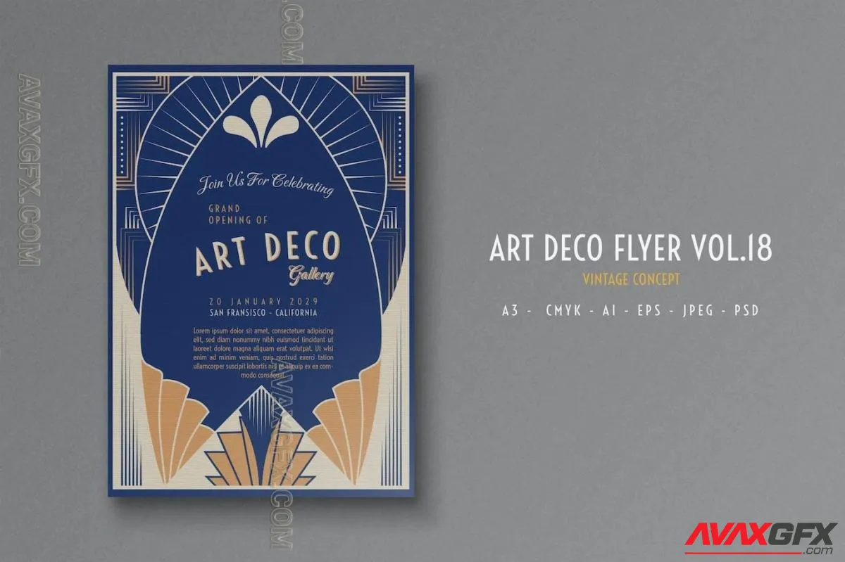 Art Deco Flyer Vol.18