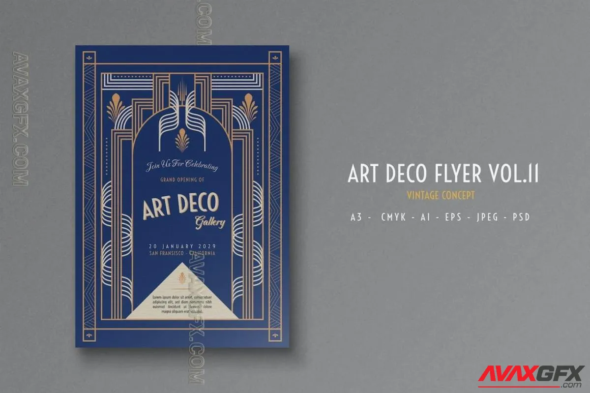Art Deco Flyer Vol.11