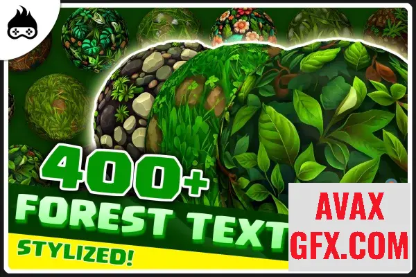 Unity Asset - 400+ Stylized Forest Textures - Grass, Mud, Dirt, Forest Ground & More v1.1.0