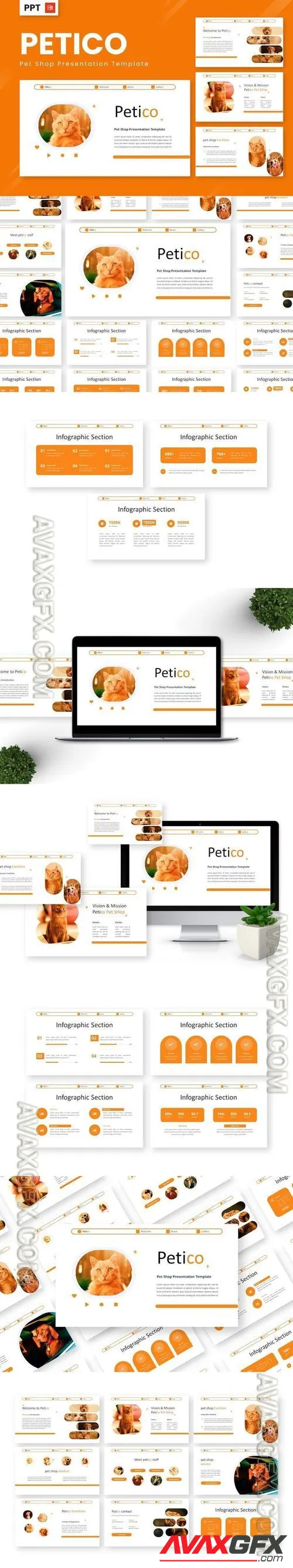 Petico - Pet Shop Powerpoint Templates