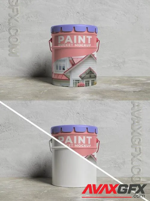 Paint Bucket Mockup