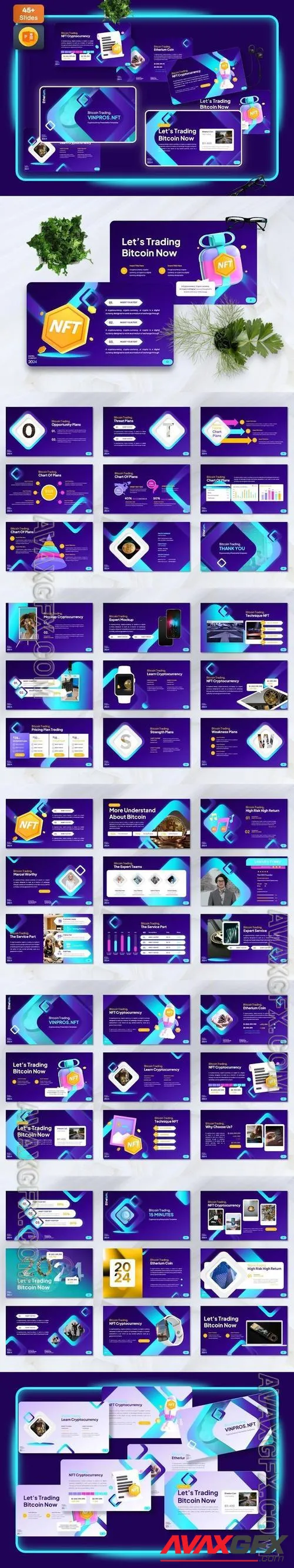 Vinpros - Cryptocurrency Powerpoint Templates