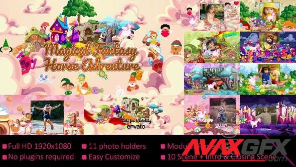 Fantasy Magical Horse Adventure 50765887 Videohive