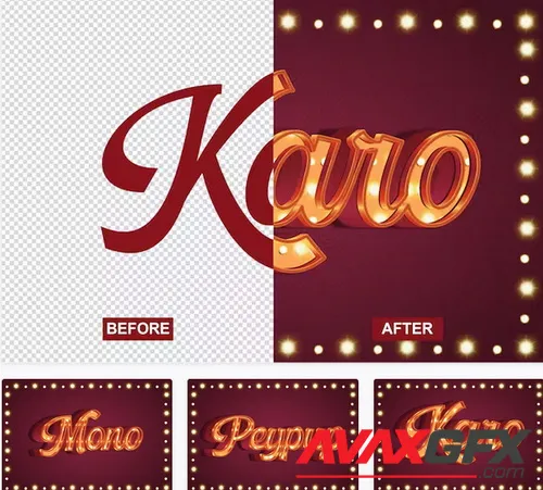 Karo Text Effect - 4J27BR4