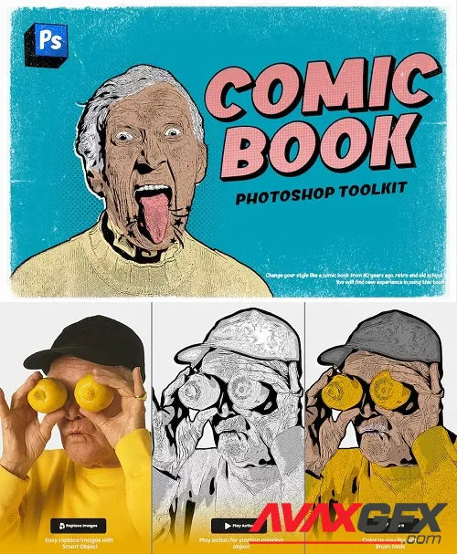 Comic Book - A97SAX2