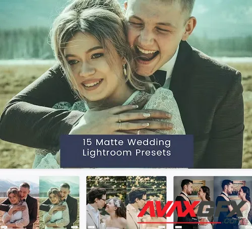 15 Matte Wedding Lightroom Presets - Q4TUD8B