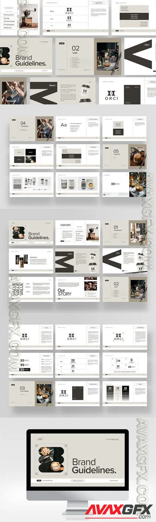 Brand Guidelines Presentation Template