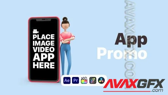 Explainer Girl App Promo 50622834 Videohive