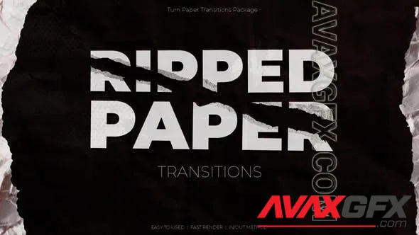 Ripped Paper Transitions 50658535 Videohive