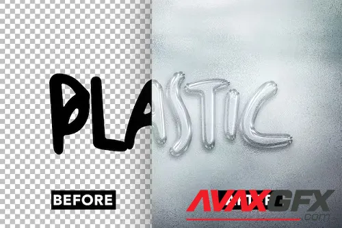 Plastic Text Effect - 4L4BX68