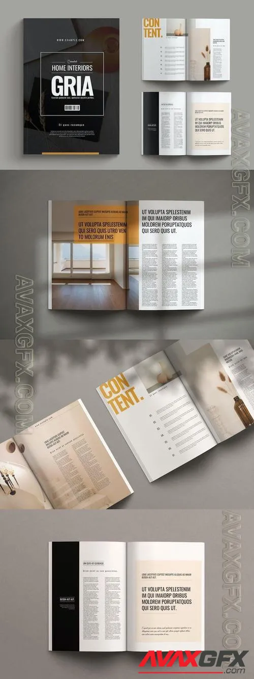 Interior Brochure Template