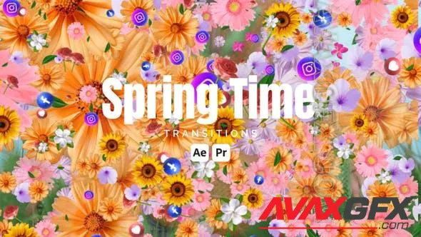 Spring Time Transitions 50823501 Videohive