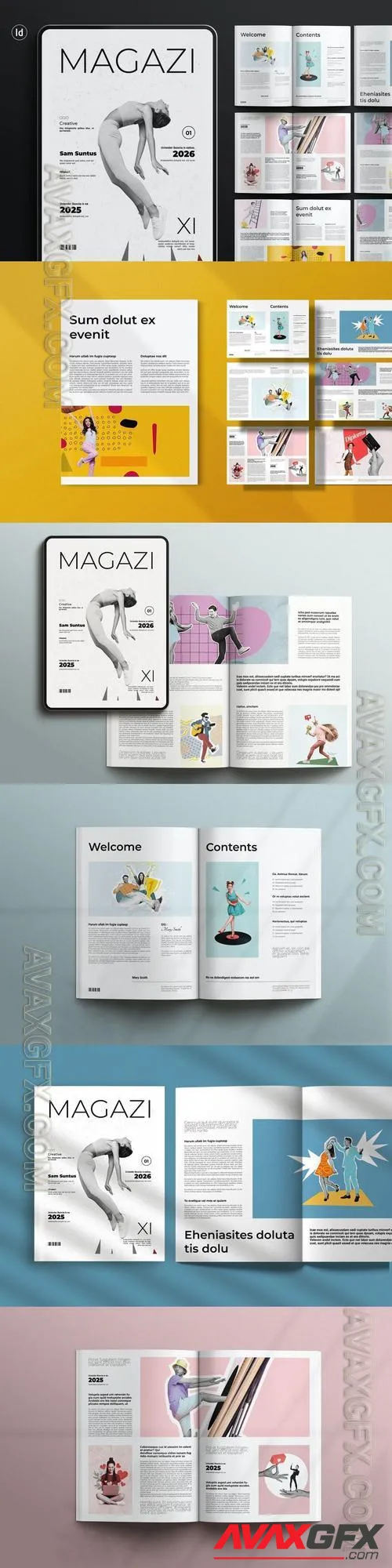 Magazine Template