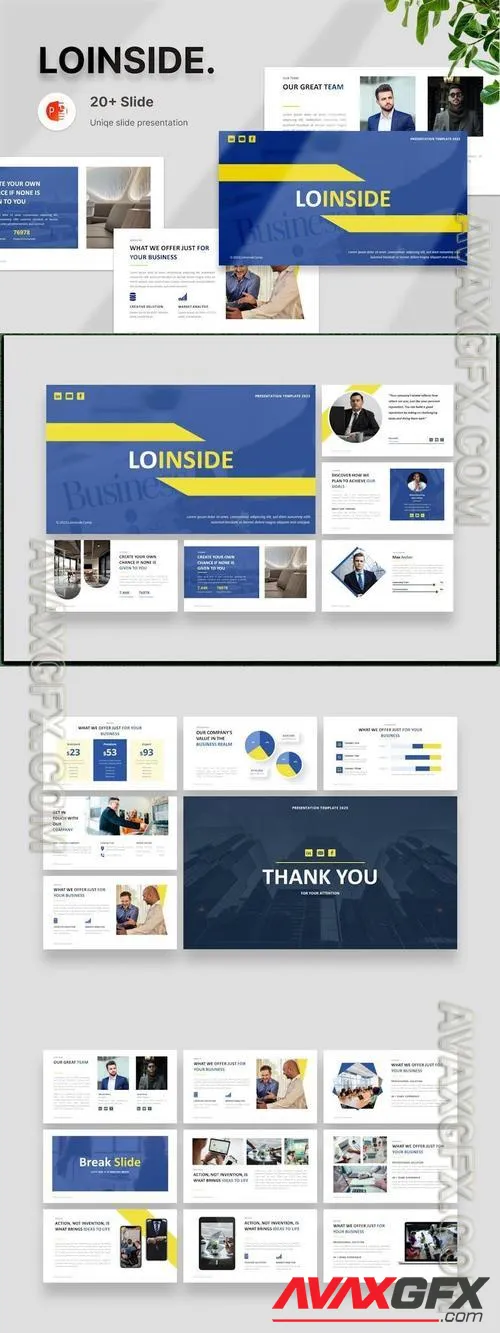 Loinside - Business Corporate Powerpoint Template