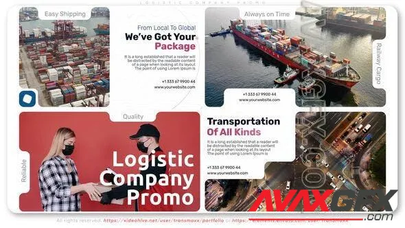 Logistic Company Promo 50809727 Videohive