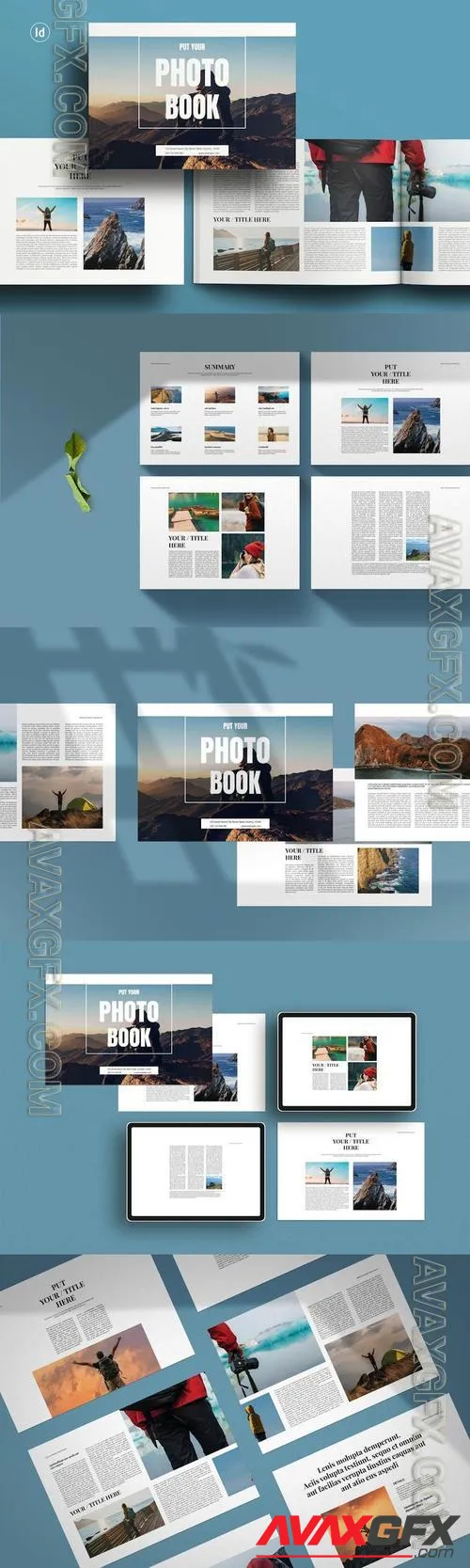 Photo Book Landscape Template