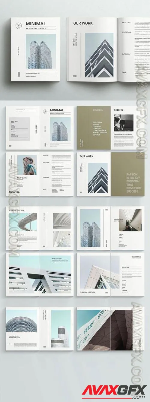 Architecture Portfolio Template