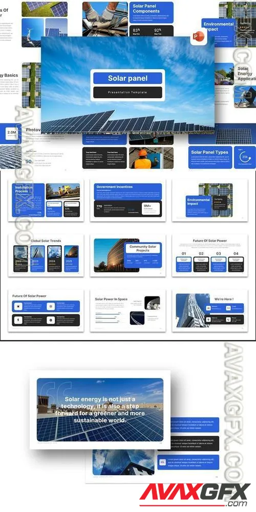 Solar Panel Presentation Template