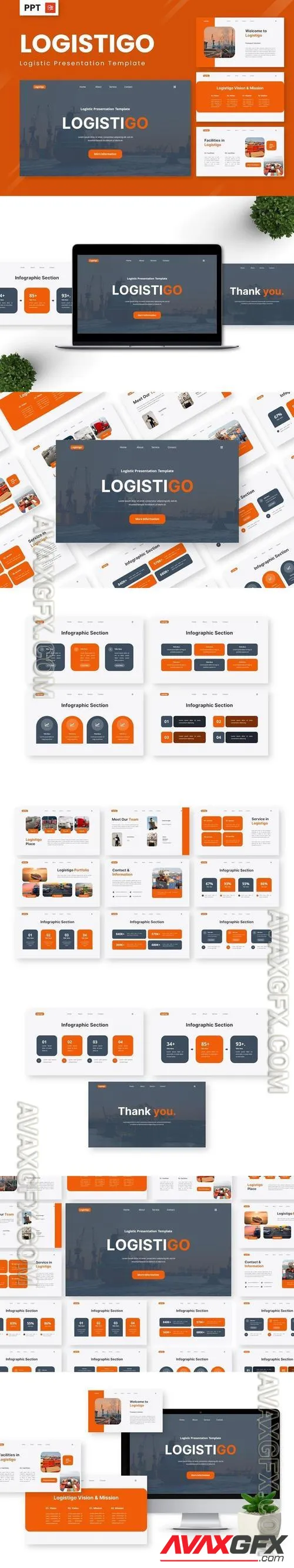 Logistigo - Logistic Powerpoint Templates