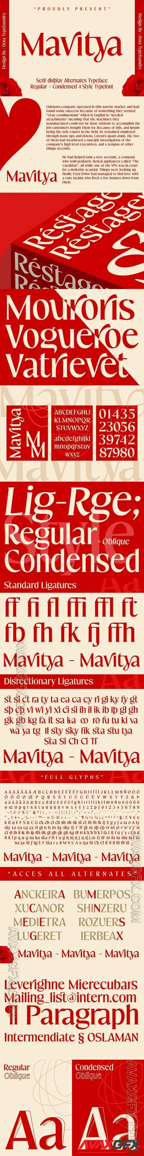 Mavitya Font