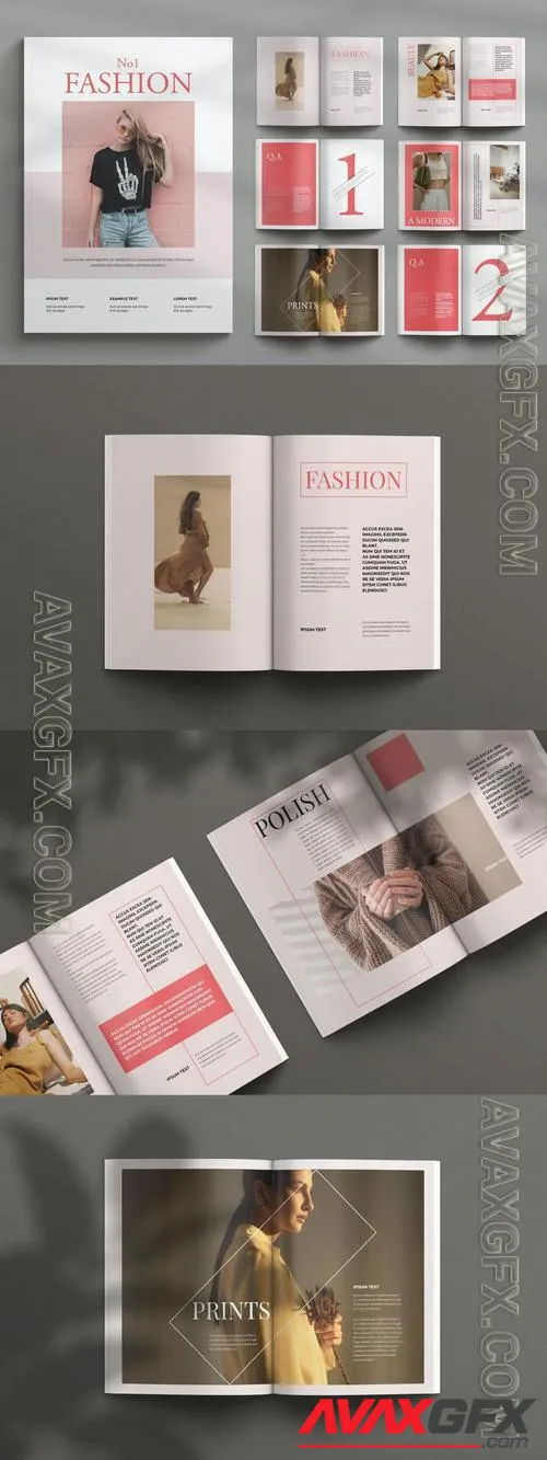 Fashion Magazine Template