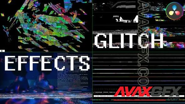 Glitch Effects for DaVinci Resolve 50546559 Videohive